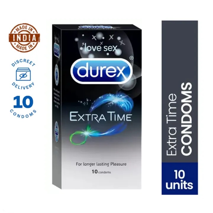 Durex Extra Time Condom 10pcs Box