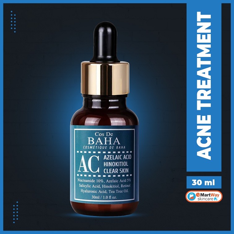 Cos De BAHA Alcohol Free Acne Treatment Intensive Facial Serum (AC) - 30ml